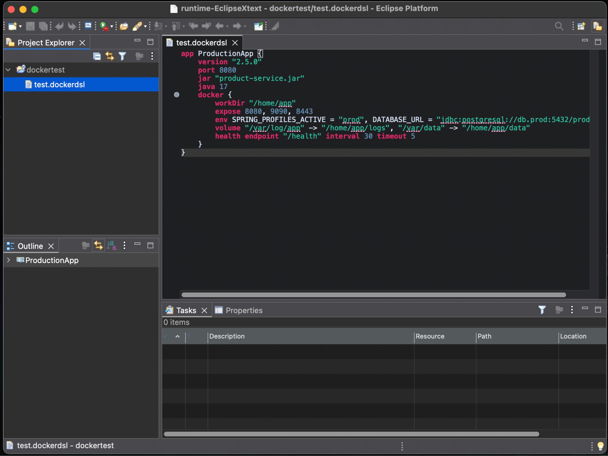 DSL IDE